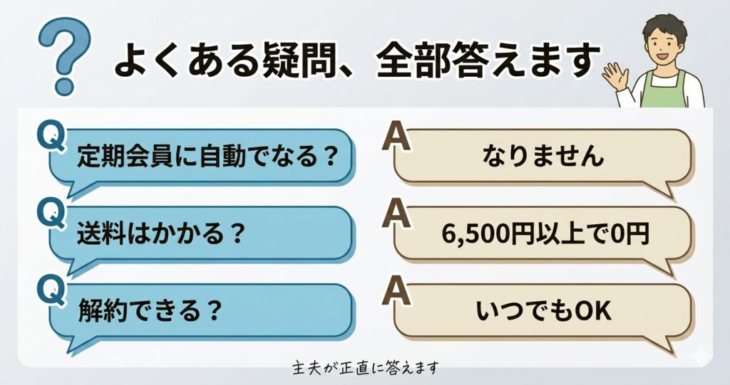 オイシックスに関するよくあるQ&A
